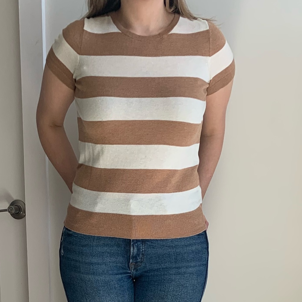 Loft Striped Top (Petite)